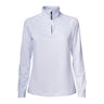 Coos Bay Half Zip Women - White - Image 1