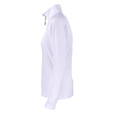 Coos Bay Half Zip Women - White - Image 3