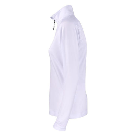 Coos Bay Half Zip Women - White - Image 3