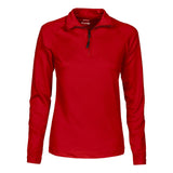 Coos Bay Half Zip Women - Red - Image 1