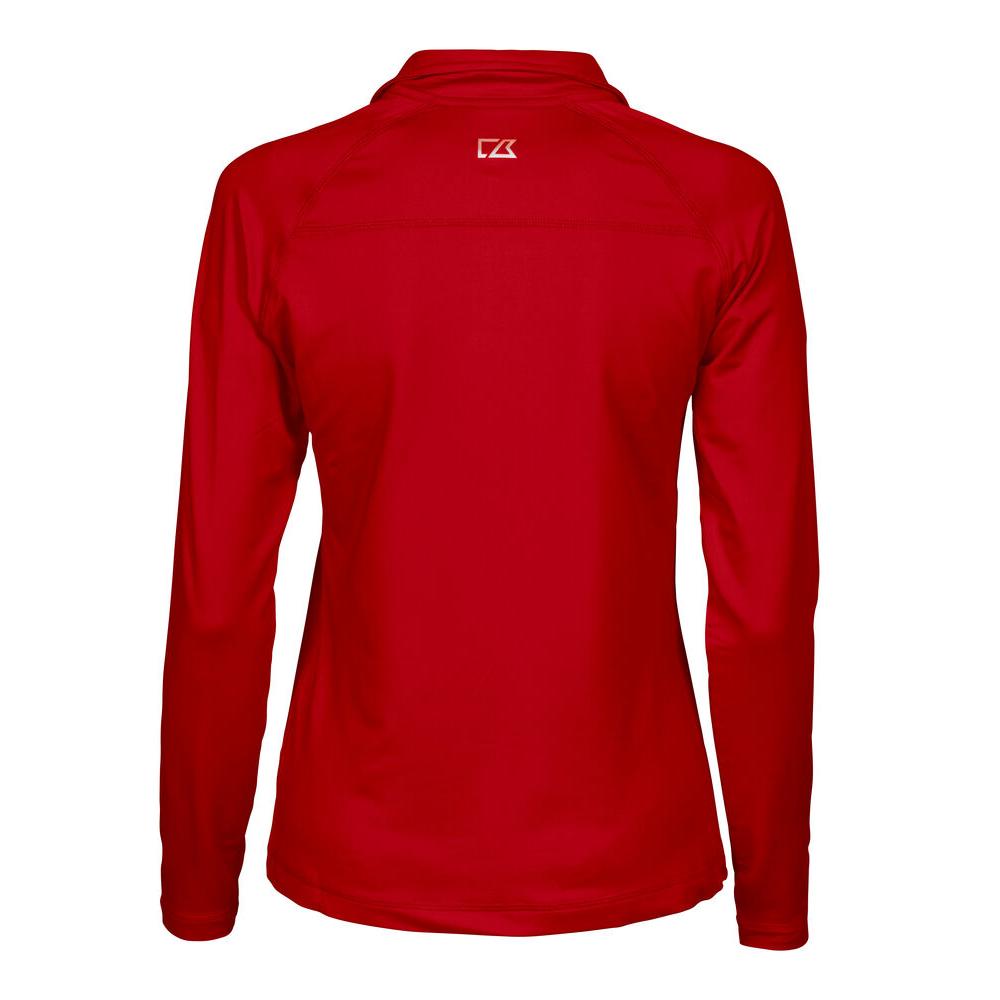 Coos Bay Half Zip Women - Red - Image 2