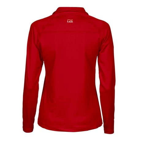 Coos Bay Half Zip Women - Red - Image 2