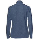 Coos Bay Half Zip Women - Slate Blue Melange - Image 2