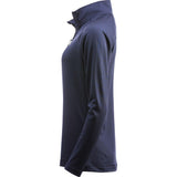 Coos Bay Half Zip Women - Dark Navy - Image 3