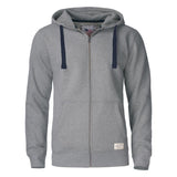 Twisp Hood Full Zip Men - Grey Melange - Image 1