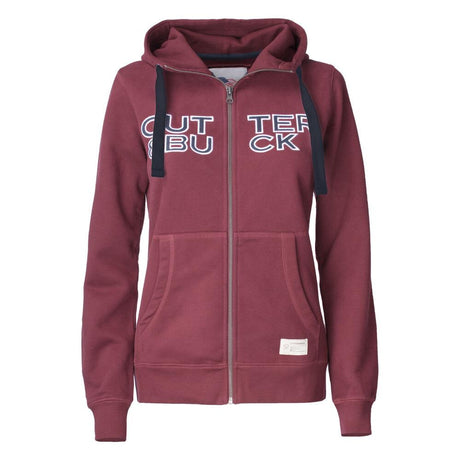 Twisp Hood Full Zip Women - Burgundy - Image 1