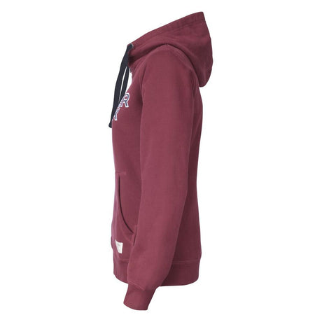 Twisp Hood Full Zip Women - Burgundy - Image 3