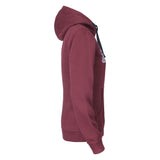 Twisp Hood Full Zip Women - Burgundy - Image 4