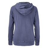Thorp Denim Hood FZ Women - Denim Blue - Image 2