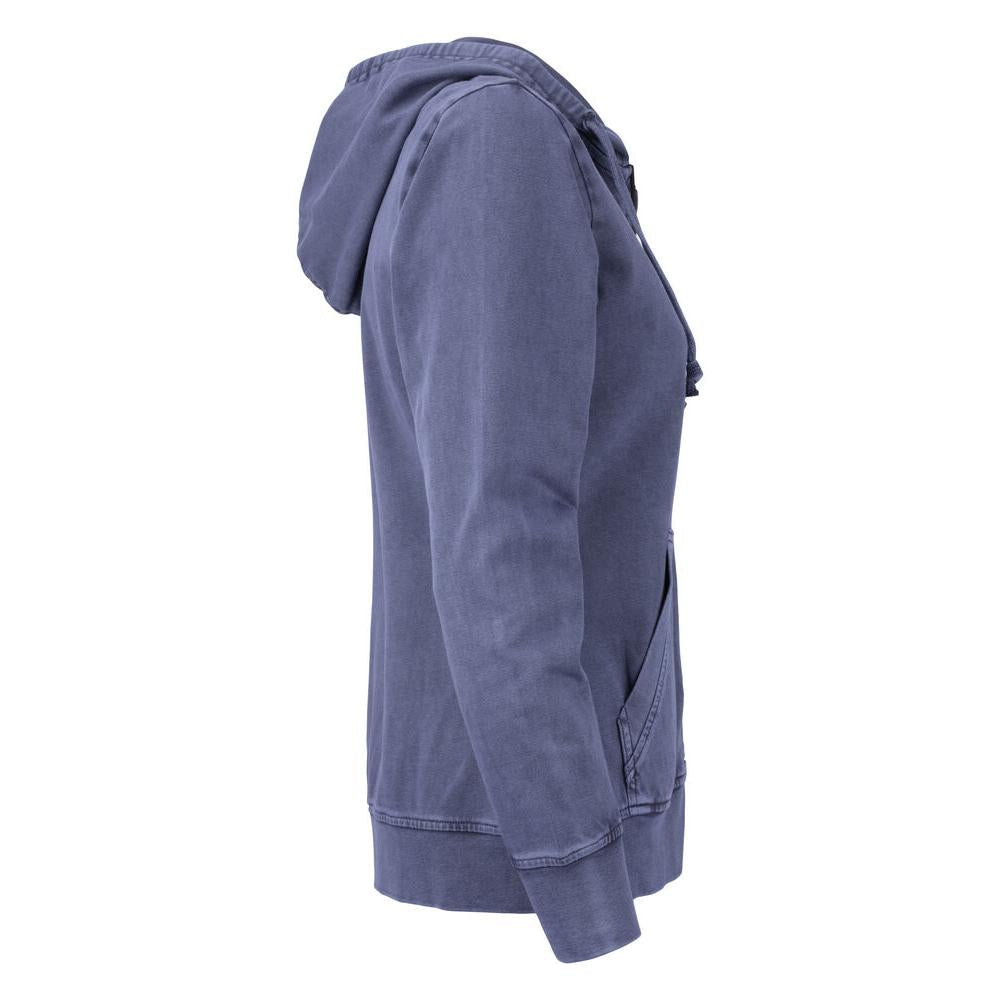 Thorp Denim Hood FZ Women - Denim Blue - Image 4