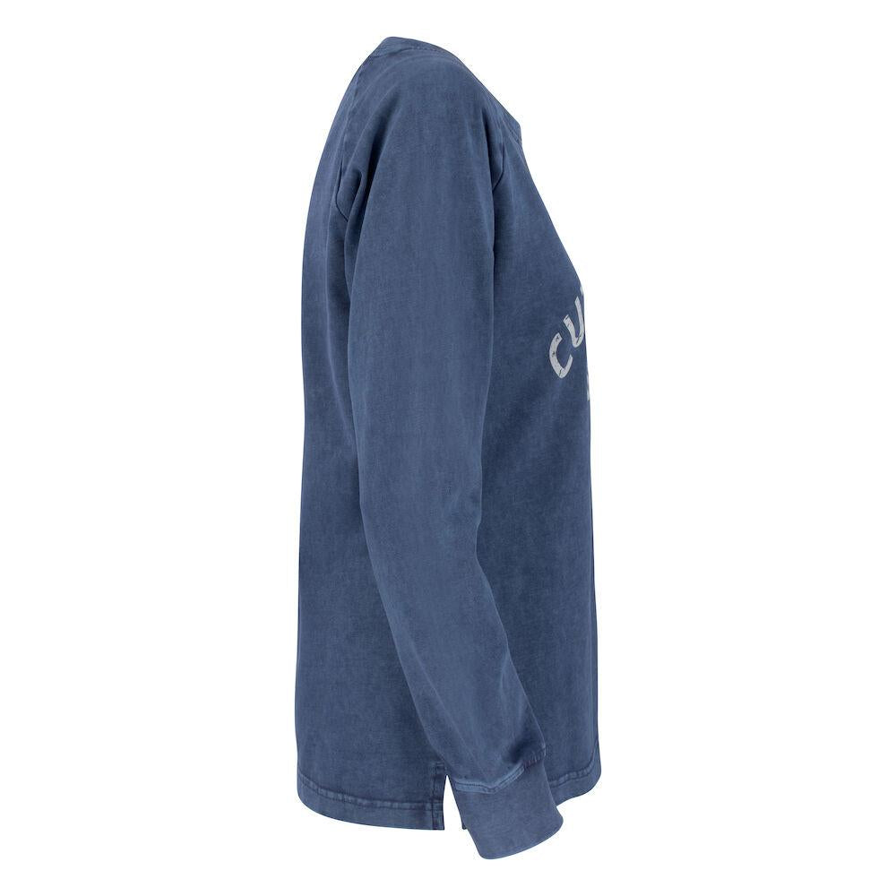 Thorp Denim Crew Women - Denim Blue - Image 4
