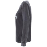 Thorp Denim Crew Women - Denim Black w.print - Image 3