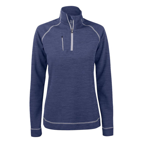 Chambers Half Zip Women - Denim melange - Image 1