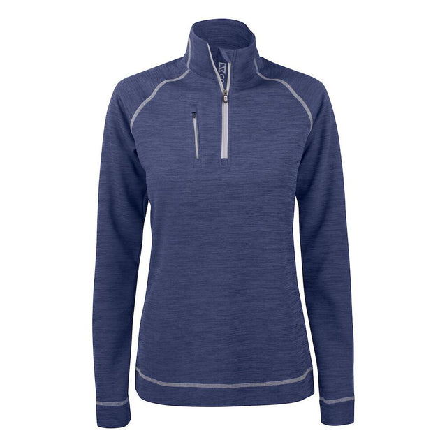 Chambers Half Zip Women - Denim melange - Image 1