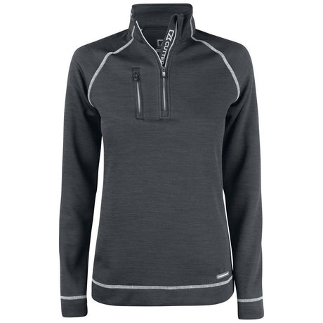 Chambers Half Zip Women - Anthracite melange - Image 1