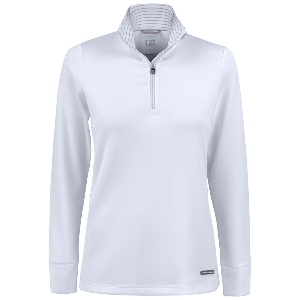 Traverse Half Zip Women - White - Image 1