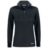 Traverse Half Zip Women - Black - Image 1