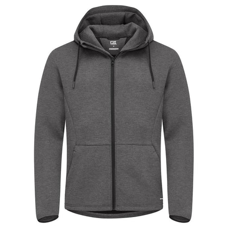 Pemberton Hood Full Zip Men - Anthracite Melange - Image 1