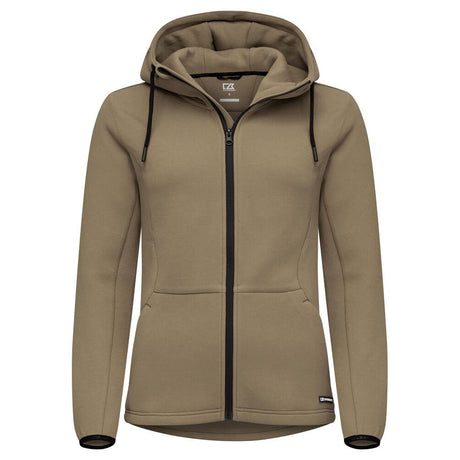 Pemberton Hood Full Zip Women - Khaki - Image 1