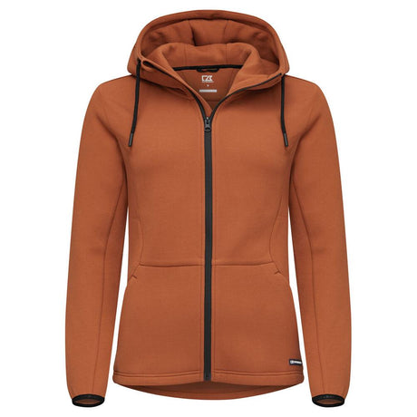 Pemberton Hood Full Zip Women - Orange Rust - Image 1