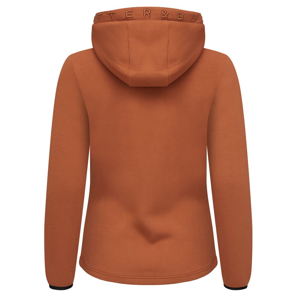Pemberton Hood Full Zip Women - Orange Rust - Image 2