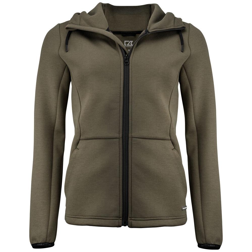 Pemberton Hood Full Zip Women - Ivy Green - Image 1