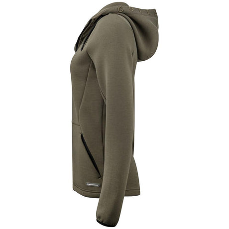 Pemberton Hood Full Zip Women - Ivy Green - Image 3