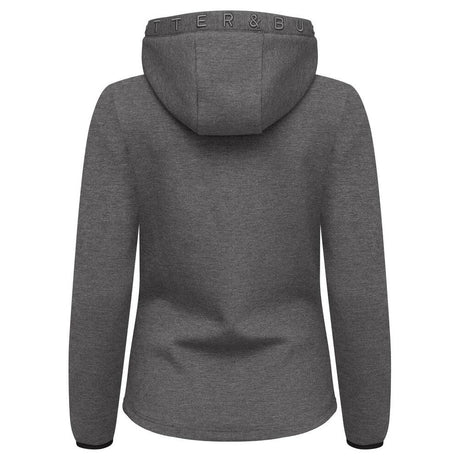 Pemberton Hood Full Zip Women - Anthracite Melange - Image 2