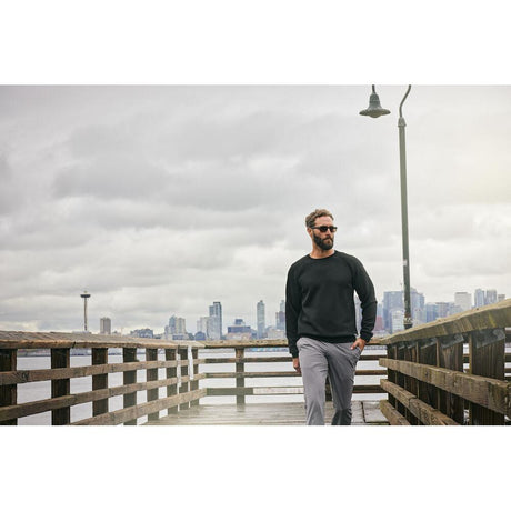 Pemberton Crewneck Men - Anthracite Melange - Image 5