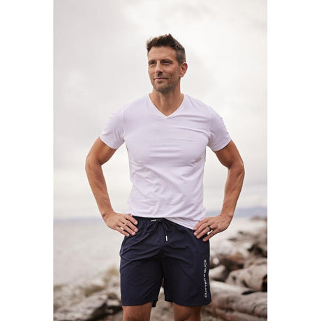 Surf Pines Swim Shorts - Dark Navy - Image 5