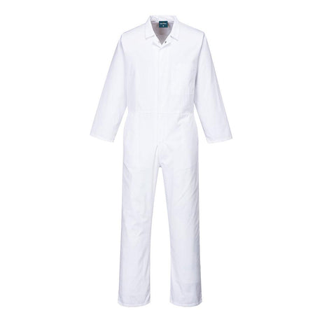 Food Industry Coverall - White