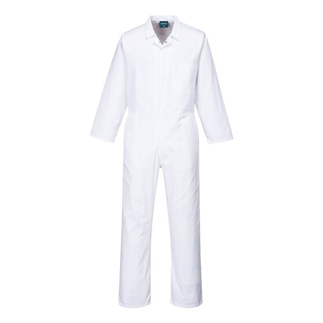 Food Industry Coverall - White