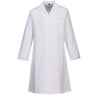 Food Industry Women's 1 Pocket Coat - White