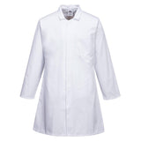 Food Industry 3 Pocket Coat - White