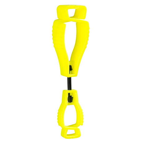Metal Free Glove Clip (Pk40) - Yellow