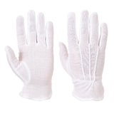 Liner 24 PVC Microdot Glove - White