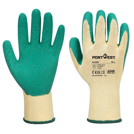 Grip 10 Latex Glove - Green
