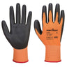 PU Palm Glove - Orange/Black