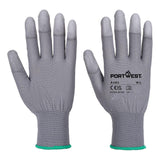 Grip 13 PU Fingertip Glove - Grey