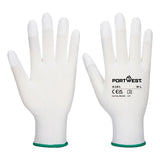 Grip 13 PU Fingertip Glove - White