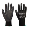 PU Palm Glove Latex Free (Retail Pack) - Black