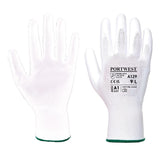 PU Palm Glove - Carton (480 Pairs) - White