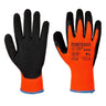 Cold 10 Latex Foam Glove - Orange/Black