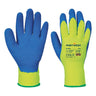 Cold 7 Latex Crinkle Glove - Yellow/Blue