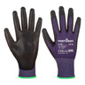 Grip 13 PU Touchscreen Glove - Purple/Black