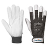Leather 110 Grain Palm Mechanical Glove - Black