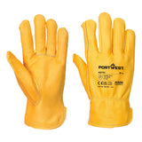 Leather Driver 100 Cow Grain Glove - Tan