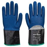 Grip C13 Nitrile Foam Extend Cuff Glove - Grey/Blue