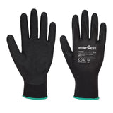 Grip 15 Nitrile Sandy Glove - Black