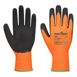 Grip 13 Latex Foam Hi-Vis Glove - Orange/Black